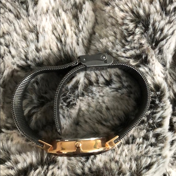 Skagen womens Watch gold and gun metal - Picture 4 of 5